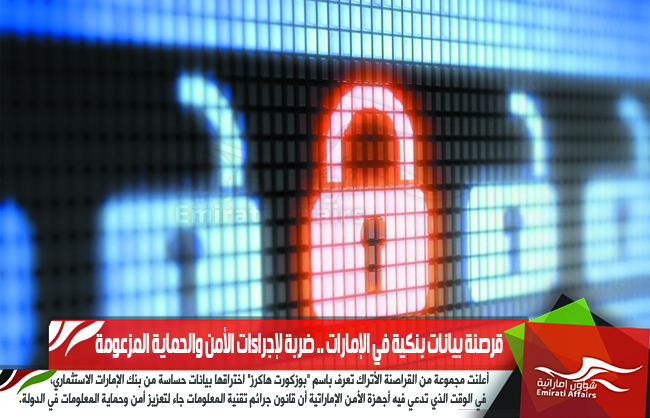 قرصنة بيانات بنكية في الإمارات .. ضربة لإجراءات الأمن والحماية المزعومة
