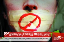 حرية التعبير في الإمارات 2016 .. وأبرز الانتهاكات التي يتعرض لها الناشطون