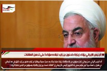 الرئيس الإيراني يؤكد زيارة طحنون بن زايد لبلاده مؤكداً على تحسن العلاقات