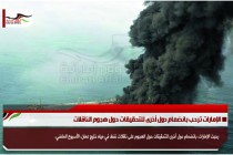 الإمارات ترحب بانضمام دول أخرى للتحقيقات حول هجوم الناقلات