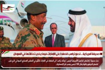 صحيفة أمريكية .. تدعو ترامب للضغط على الإمارات فيما يخص تدخلاتها في السودان