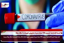 الصحة الإماراتية: تسجيل 596 اصابة جديدة بفايروس كورونا و 3 حالات وفاة
