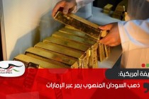 صحيفة أمريكية: ذهب السودان المنهوب يمر عبر الإمارات