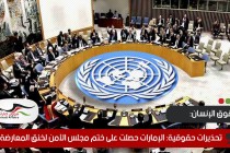 تحذيرات حقوقية: الإمارات حصلت على ختم مجلس الأمن لخنق المعارضة..
