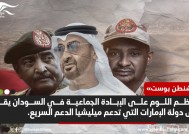 صحيفة أمريكية تكشف أن الإمارات أكبر المتورطين في الإبادة الجماعية بالسودان