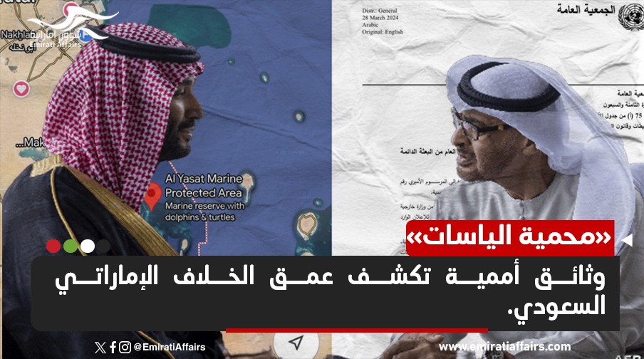 وثائق أممية تكشف خلافات حدودية بين السعودية والإمارات