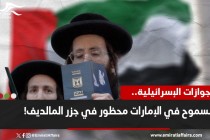 الجوازات الإسرائيلية.. مسموح في الإمارات محظور في جزر المالديف!