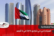 السياحة في دبي تتراجع 56% في 4 أشهر